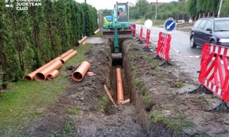 VERDE pentru extinderea rețelelor de apă și canalizare din Cluj-Napoca. Investiția este de peste 70 mil. lei