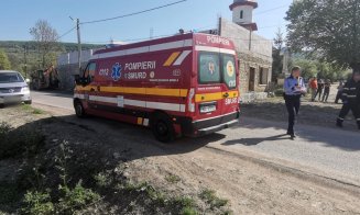 Intervenție de URGENȚĂ la Cluj. O persoană căzută de la înălțime, resuscitată de medici