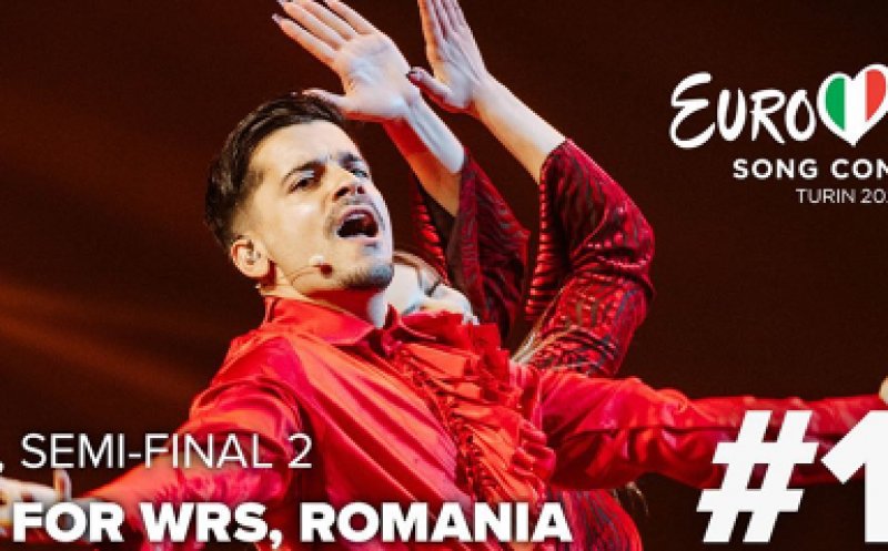 EUROVISION 2022 - România s-a calificat în finală! WRS va cânta duminică în ultimul act al concursului