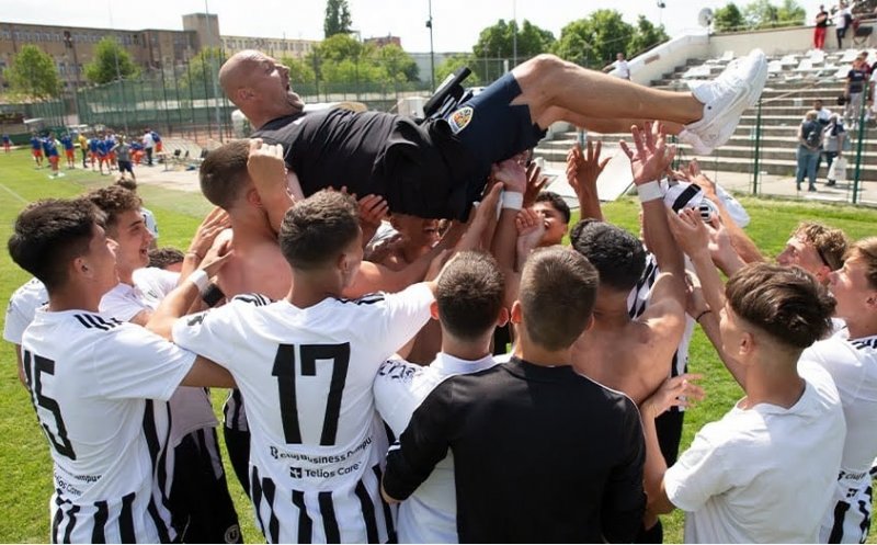 Ziua și performanța pentru juniorii de la “U” Cluj. Echipa U17 a ajuns în finala Ligii Elitelor