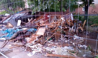 Gheretele de la ”Cocoșul de Aur” din Mănăștur au fost demolate. Stația CTP e tot acolo