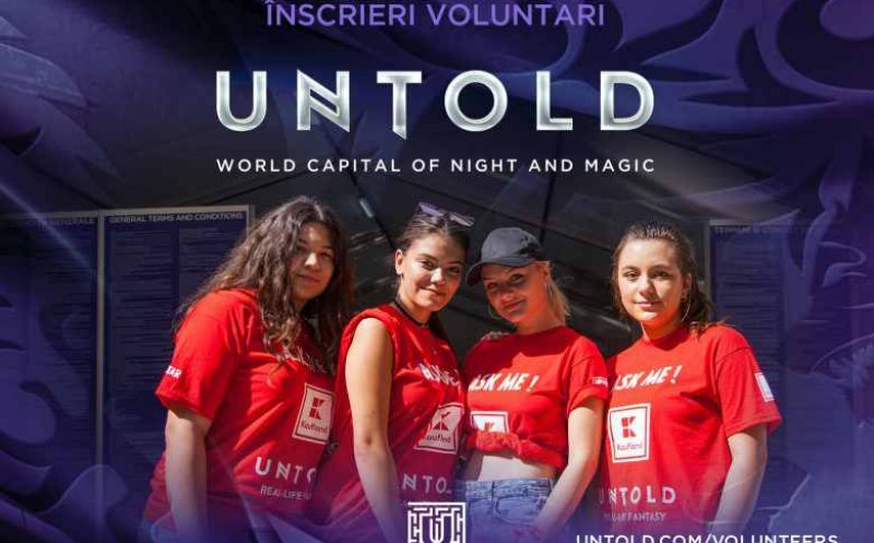 Se caută 2000 de voluntari pentru festivalul UNTOLD 2022