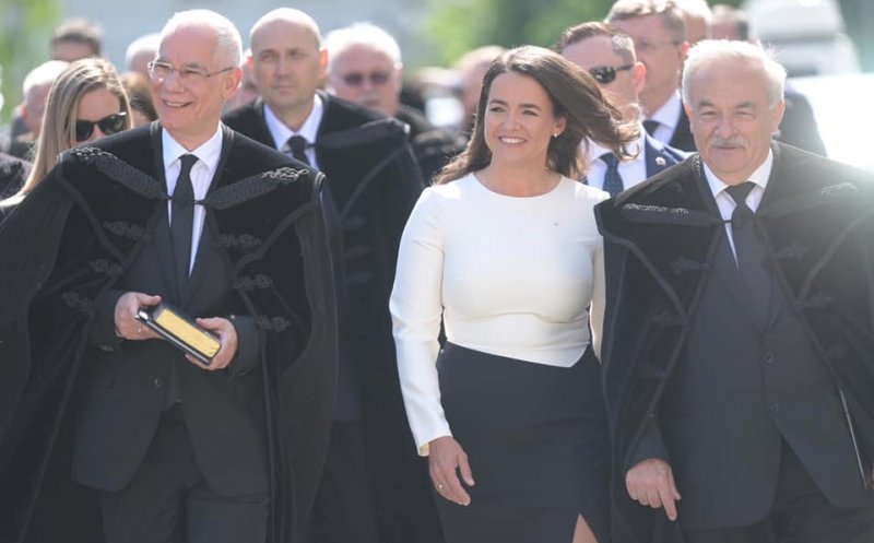 Președinta Ungariei, la Alba: „Maghiarii din Transilvania nu pot contribui la prosperitatea Ungariei şi a României decât păstrându-şi identitatea”