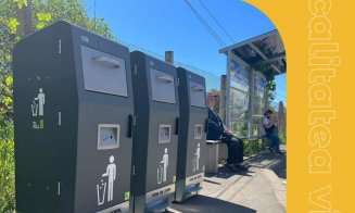 A treia stație de pubele inteligente a fost instalată la Florești. Unde este amplasată