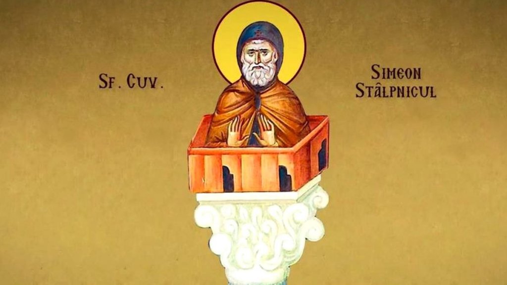 Calendar Ortodox - 24 mai. Sfântul Cuvios Simeon este prăzuit de creștini