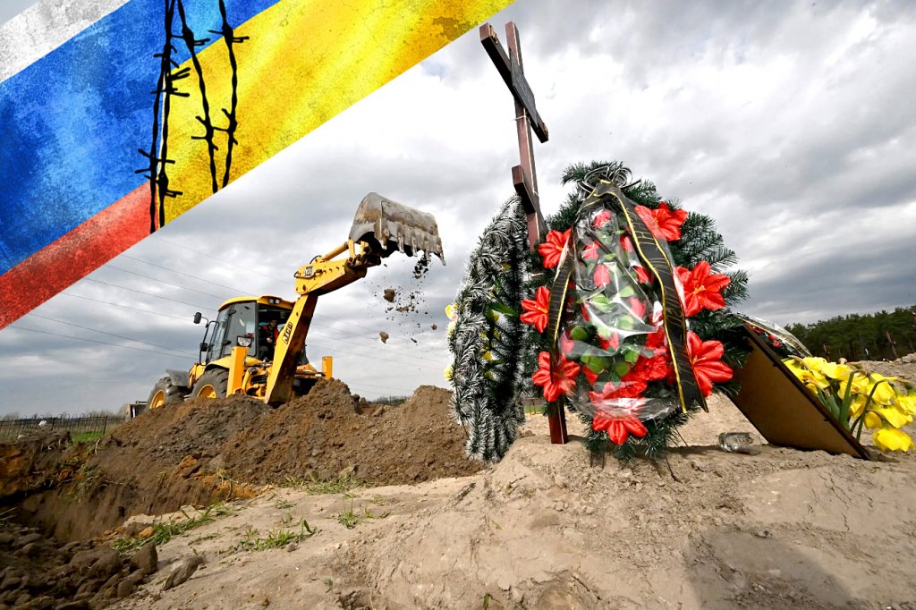 Trei luni de la invazia armatelor lui Putin în Ucraina: Baie de sânge în Donbas, iar în Mariupol ruşii au săpat recent trei gropi comune unde ar încăpea 5.000 de cadavre