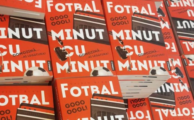 “Fotbal Minut cu Minut”, transformat în carte de Ovidiu Blag