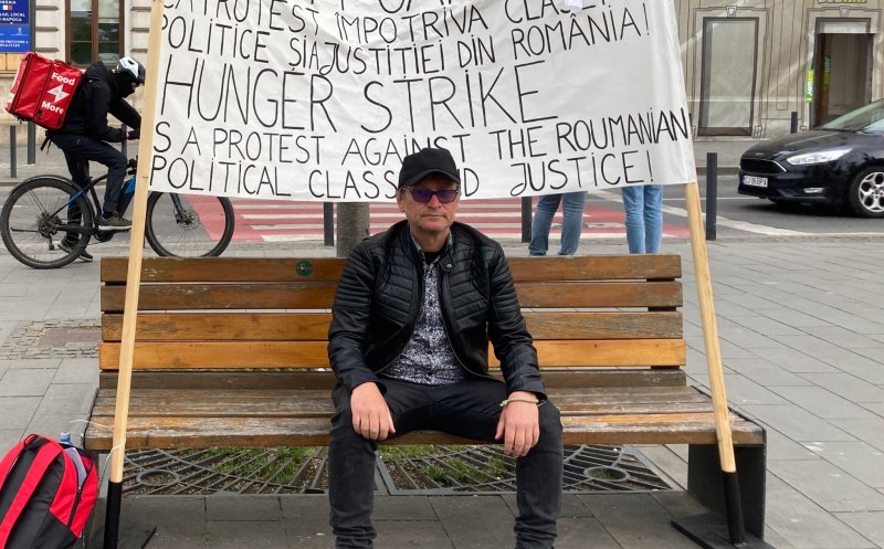 Fostul director al Teatrului „Puck” iese din greva foamei după 24 de zile, deși NIMIC nu s-a rezolvat