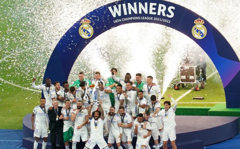 Real Madrid a câștigat pentru a 14-a oară Liga Campionilor