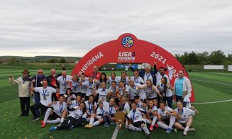 ”U” Olimpia Cluj a cucerit un nou titlu de campioană
