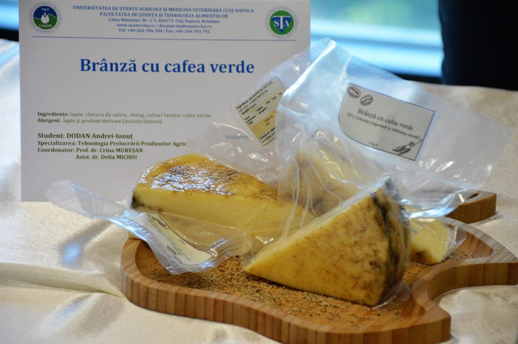 Inovații la un concurs culinar din Cluj: de la brânza cu cafea verde, până la salam de mangaliță