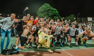Universitatea Cluj, a doua echipă  din eșalonul secund care reușește să elimine o formație din Liga 1 la baraj