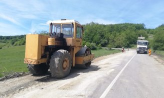 S-au pus pe treabă! Se modernizează un nou drum județean important din Cluj