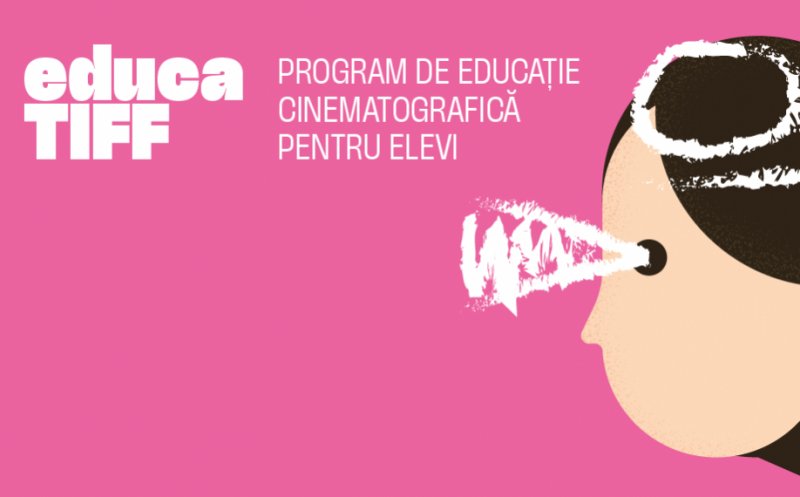 Un liceu din Cluj, școală-pilot pentru opționalul de educație cinematografică, lansat în premieră de TIFF