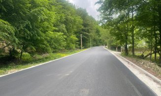 Asfalt „ca în palmă” pe drumul Apusenilor. Lucrările sunt finalizare în proporție de 90%