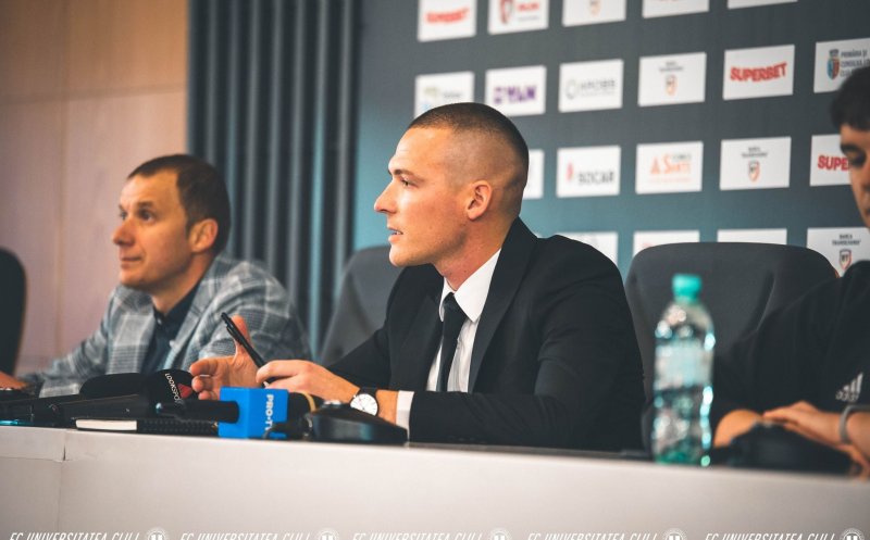 Andrei Cordoș, explicații după despărțirea de “U” Cluj: “Am luat decizia de a pleca înainte de baraj”