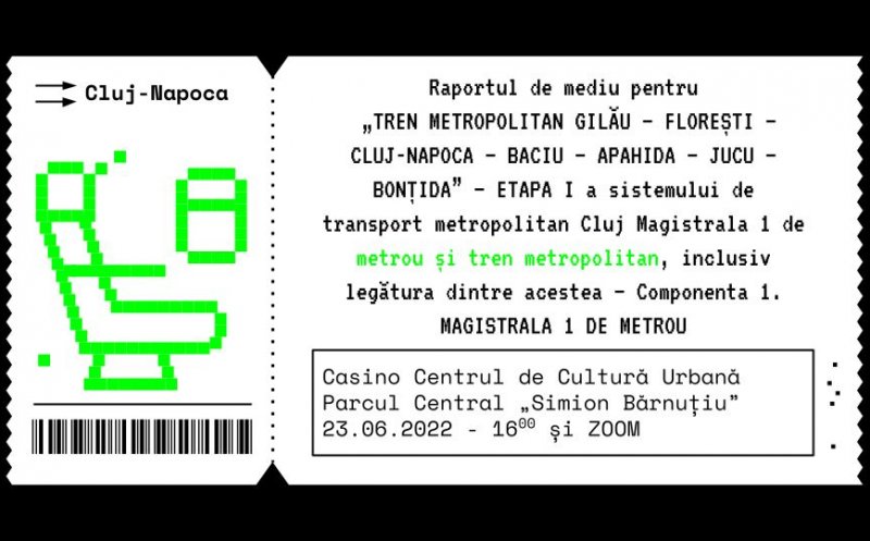 Dezbatere publică: Raportul de mediu pentru metrou și tren metropolitan