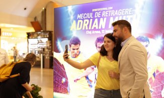 Adrian Mutu s-a întâlnit cu fanii din Cluj-Napoca înaintea meciului său de retragere