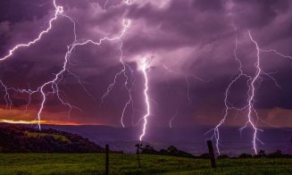 Mesaje RO-ALERT de vreme severă în trei localități din Cluj