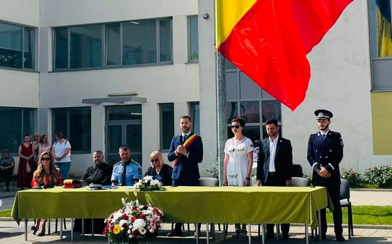 Primarul din Florești, la festivitatea de sfârșit de an școlar: „O mare bucurie după atâtea restricții și întâlniri amânate”