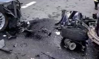 Dezastru pe Cluj-Oradea! Accident cu patru mașini lângă restaurantul din Negreni/ Se circulă alternativ