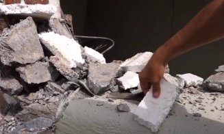 Pilonii de susţinere de sub podul prăbuşit la Luţca erau umpluţi cu polistiren şi fier ruginit