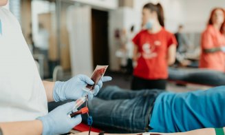 Ziua Mondială a Donatorului de Sânge, un succes la Cluj. Au fost de 3-4 ori mai mulți donatori decât într-o zi obișnuită