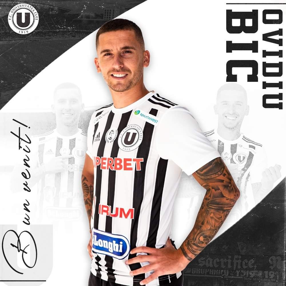 "U" Cluj a transferat un mijlocaș cu peste 100 de meciuri în Liga 1