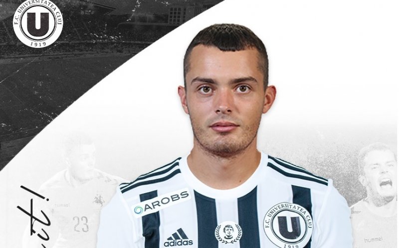 Un internațional lituanian, al cincilea transfer al verii la “U” Cluj
