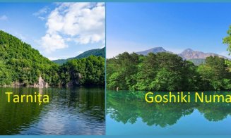 Studenți japonezi la Cluj-Napoca, despre Tarnița: „La fel de frumos precum lacul Goshiki Numa din Japonia”