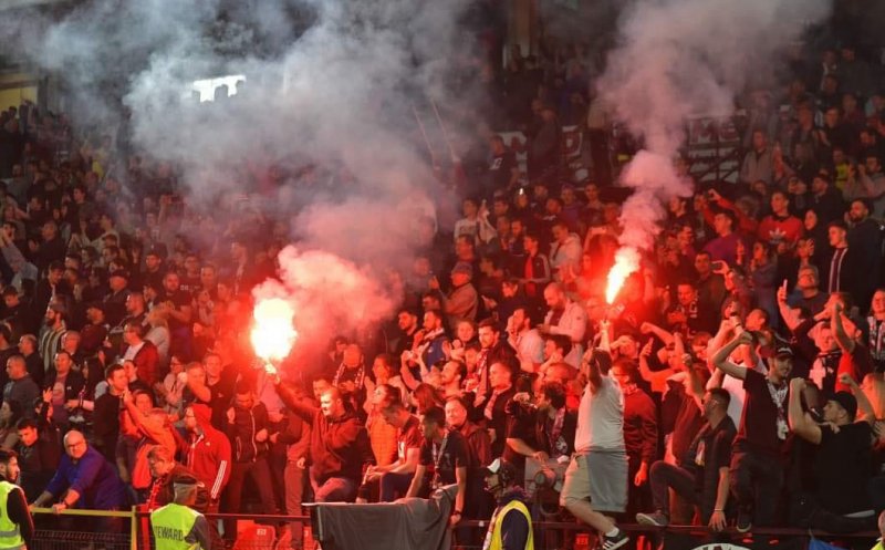 “Elöre CFR!” KVSC, facțiunea maghiară a suporterilor CFR Cluj, revine în forță în Gruia