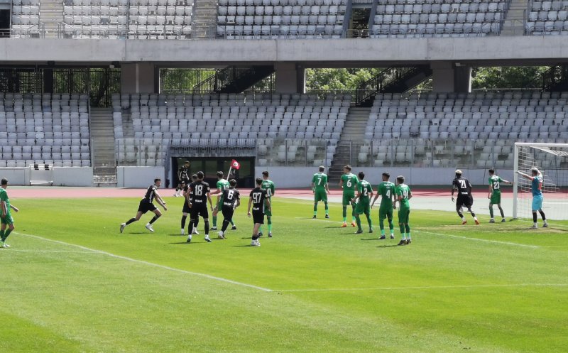 "U" Cluj a făcut spectacol în primul amical al verii