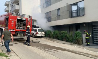 INCENDIU în Cluj-Napoca: Locatari evacuați din imobil din cauza degajărilor de fum