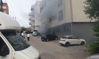 INCENDIU în Cluj-Napoca: Locatari evacuați din imobil din cauza degajărilor de fum