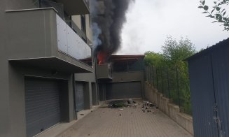 INCENDIU în Cluj-Napoca: Locatari evacuați din imobil din cauza degajărilor de fum
