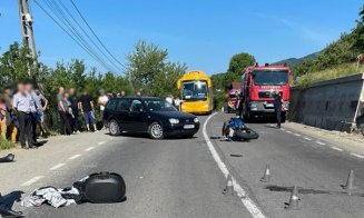 Clujean rănit în urma unui accident produs în județul Bistrița-Năsăud