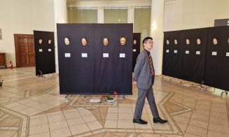 Măștile japoneze expuse la Sibiu în cadrul Festivalului Internațional de Teatru. Vezi cum arată cele 40 de fețe