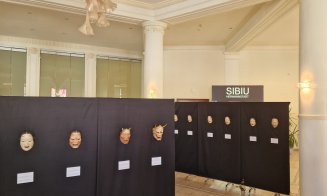 Măștile japoneze expuse la Sibiu în cadrul Festivalului Internațional de Teatru. Vezi cum arată cele 40 de fețe