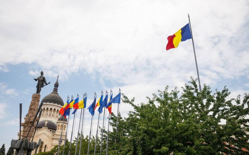 Ziua Drapelului Național sărbătorită la Cluj-Napoca