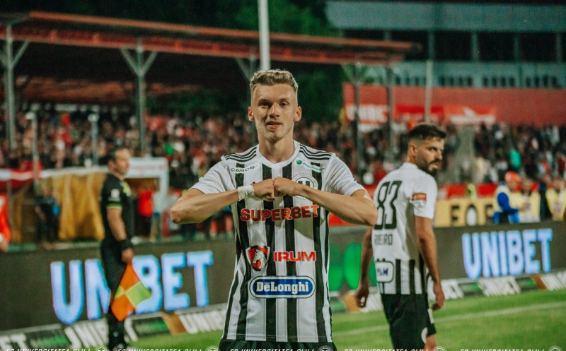 INTERVIU / Dragoș Tescan, jucătorul sezonului la "U" Cluj: "Sper să pot să îmi arăt valoarea în meciurile de foc din prima ligă"