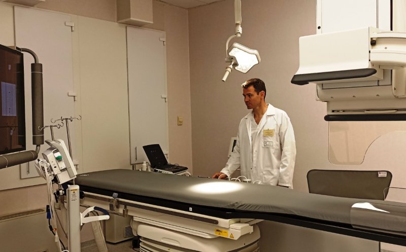 Angiograf de ultima generație la SCJU Cluj. Va permite aplicarea unor proceduri noi de radiologie intervențională