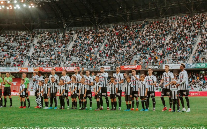 Universitatea Cluj va juca primele meciuri „acasă” la Mediaș. Când revin „studenții” pe Cluj Arena