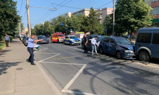 Cluj-Napoca: Accident pe Titulescu / Un bărbat a ajuns la spital