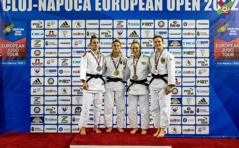 România a cucerit patru medalii la Openul European de judo de la Cluj-Napoca