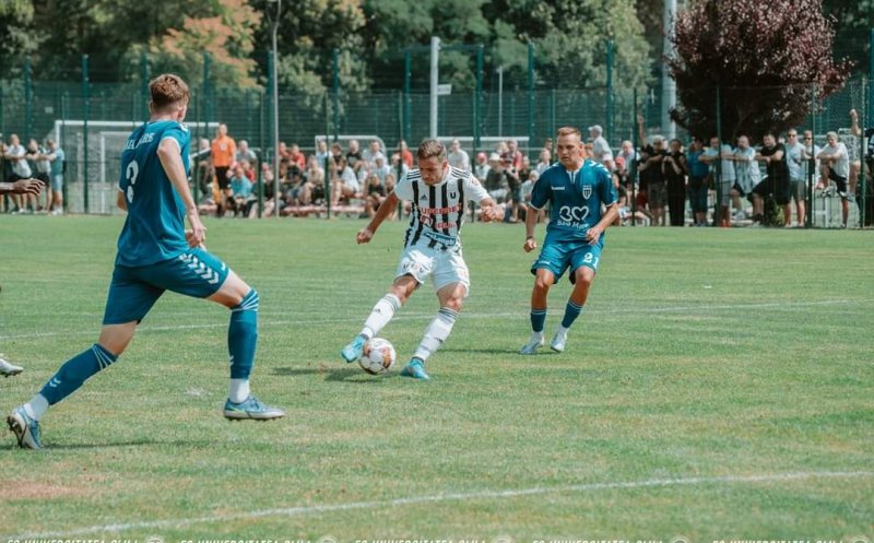 Victorie la scor pentru "U" Cluj în ultimul amical al verii