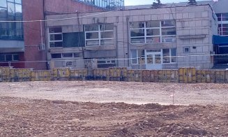IMAGINI cu șantierul de la Sala Sporturilor „Horia Demian” din Cluj-Napoca