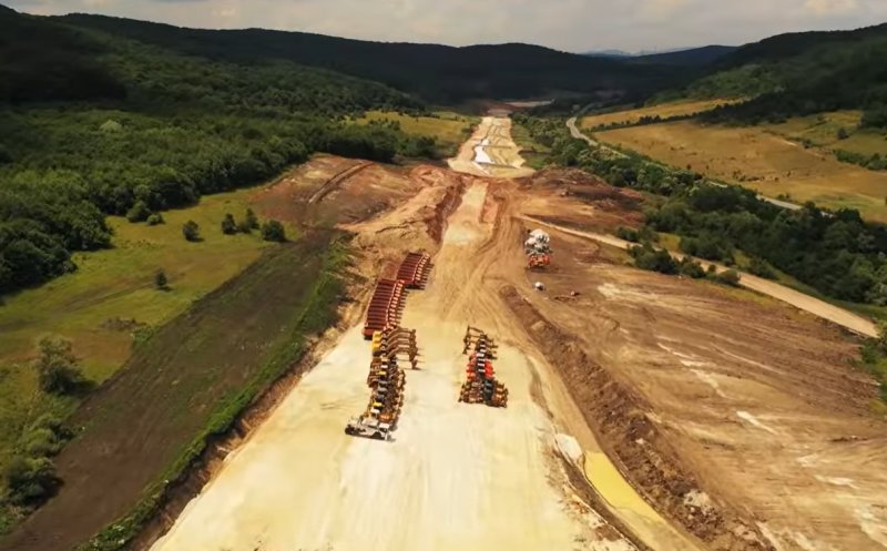 UMB a oprit lucrările și a părăsit șantierul autostrăzii Transilvania de lângă Cluj