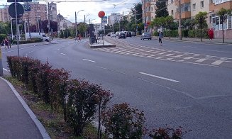 Un pieton pe minut, la Minerva în Mănăștur, traversează prin loc nemarcat, cu treceri de pietoni la 10 metri distanță