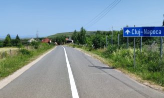 Lucrări de marcaje rutiere pe drumurile județene din Cluj. S-au trasat aproape 250 de km