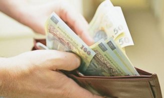Salariu mediu net de 980 euro  la Cluj